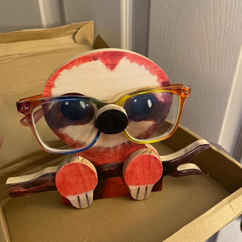 Bedside Eyeglasses Stand
